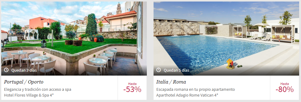 escapadas europeas desde 99€