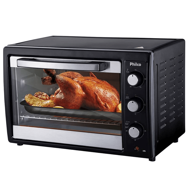 Forno Elétrico Philco PFE38P 38L Preto Ofertinha Promoções