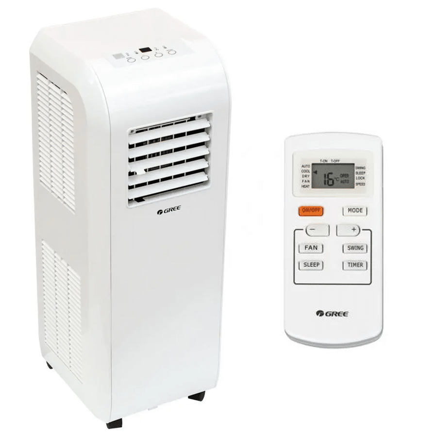 Ar Condicionado Portátil 10000 BTUs Gree Frio Branco 110V GPC10AH