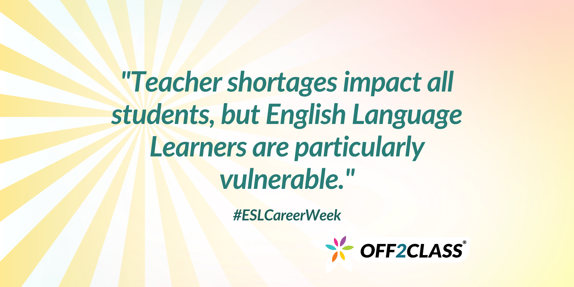ESL Teaching Jobs Launching the Virtual ESL Career Week! Off2Class