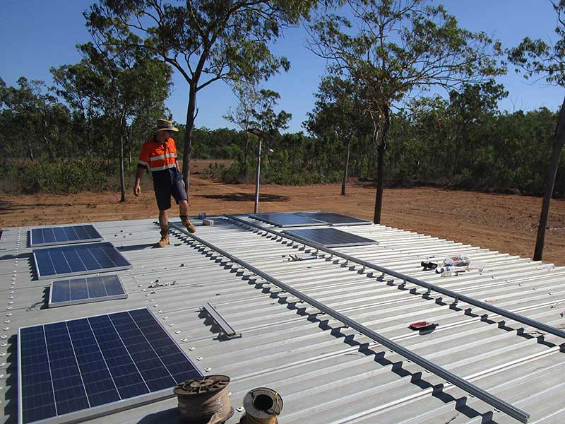 Our Work Off Grid Electrical Installations