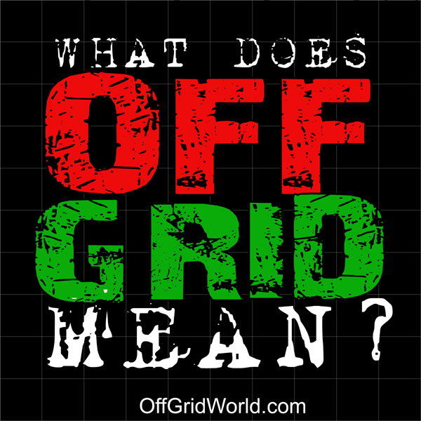 off the grid