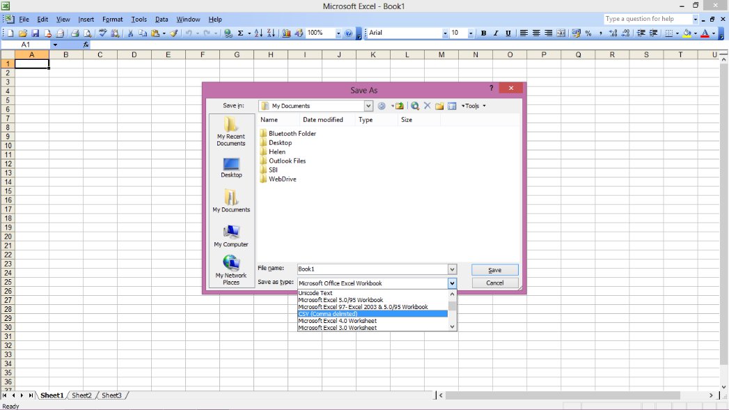 Convert Excel to CSV