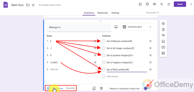 How to Add the Correct Answer to Google Form [Answer Key]