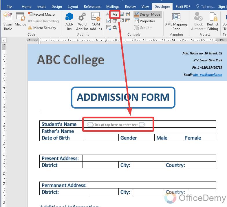 How to Create an Interactive Form in Microsoft Word