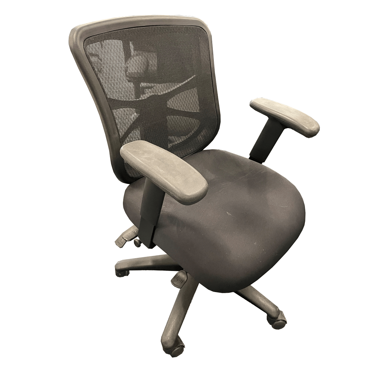 Used Officestar Black MeshBack Task Chair 92893 Office Furniture