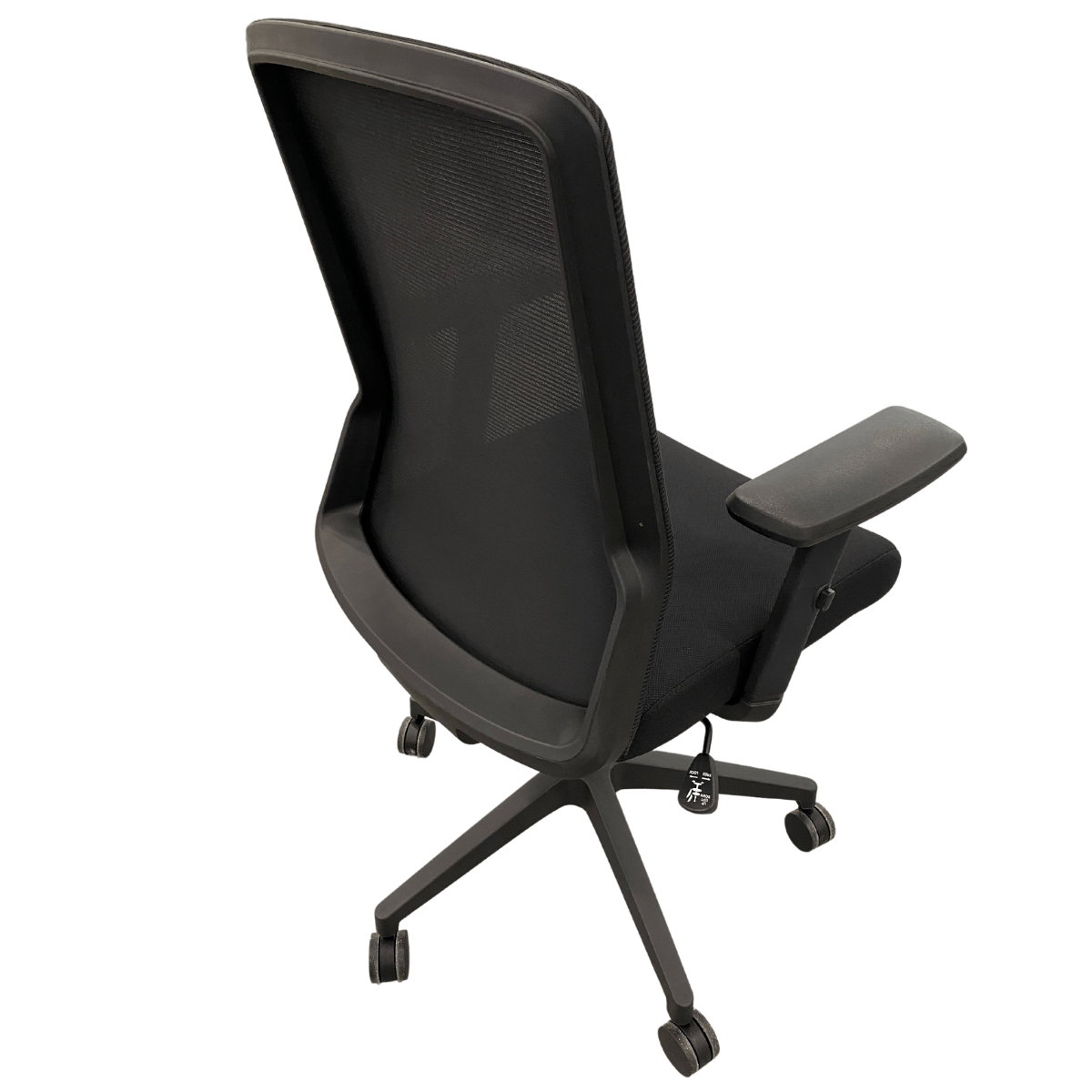 Poppin Nomad Black MeshBack Task Chair Office Furniture Plus Texas