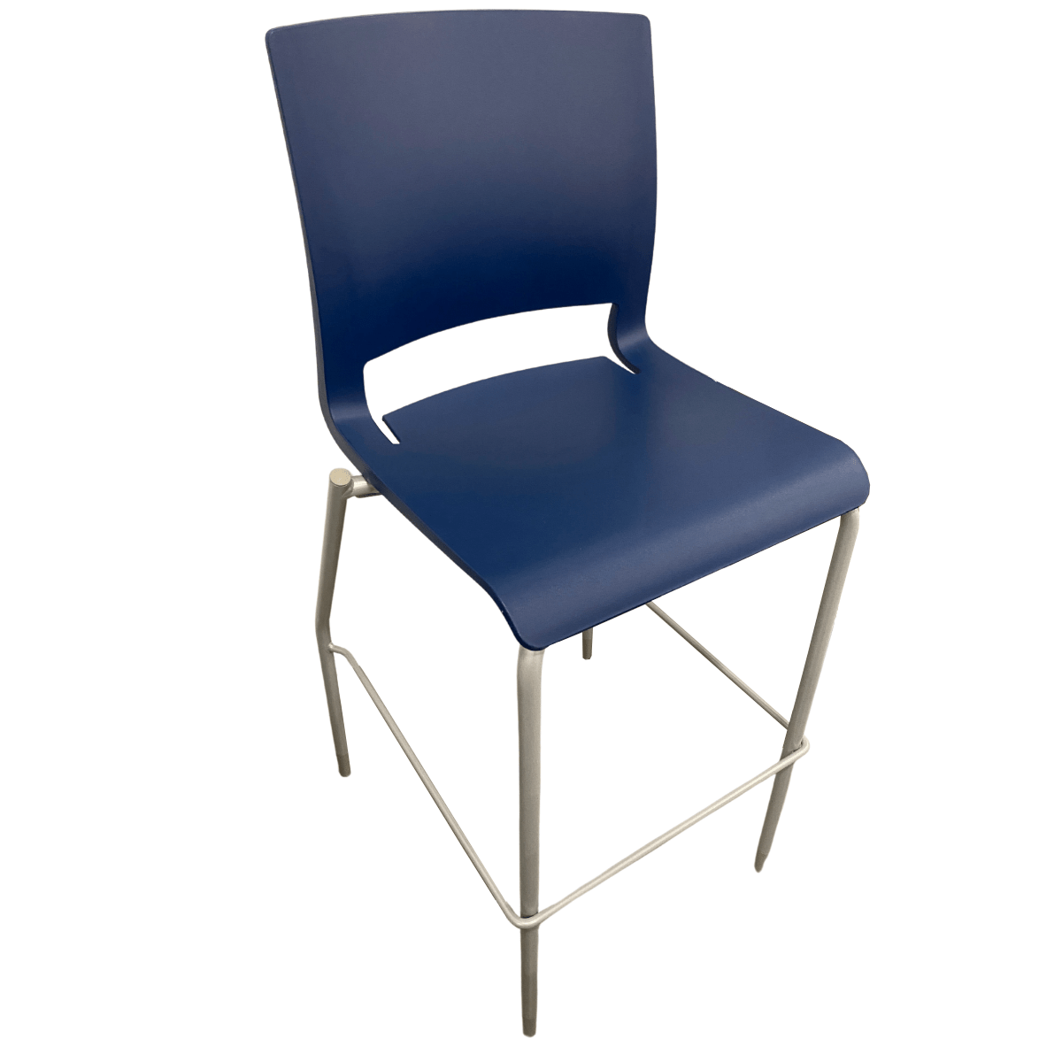 Sit On It Rio Series Bar Stool In Blue Office Furniture Plus Texas