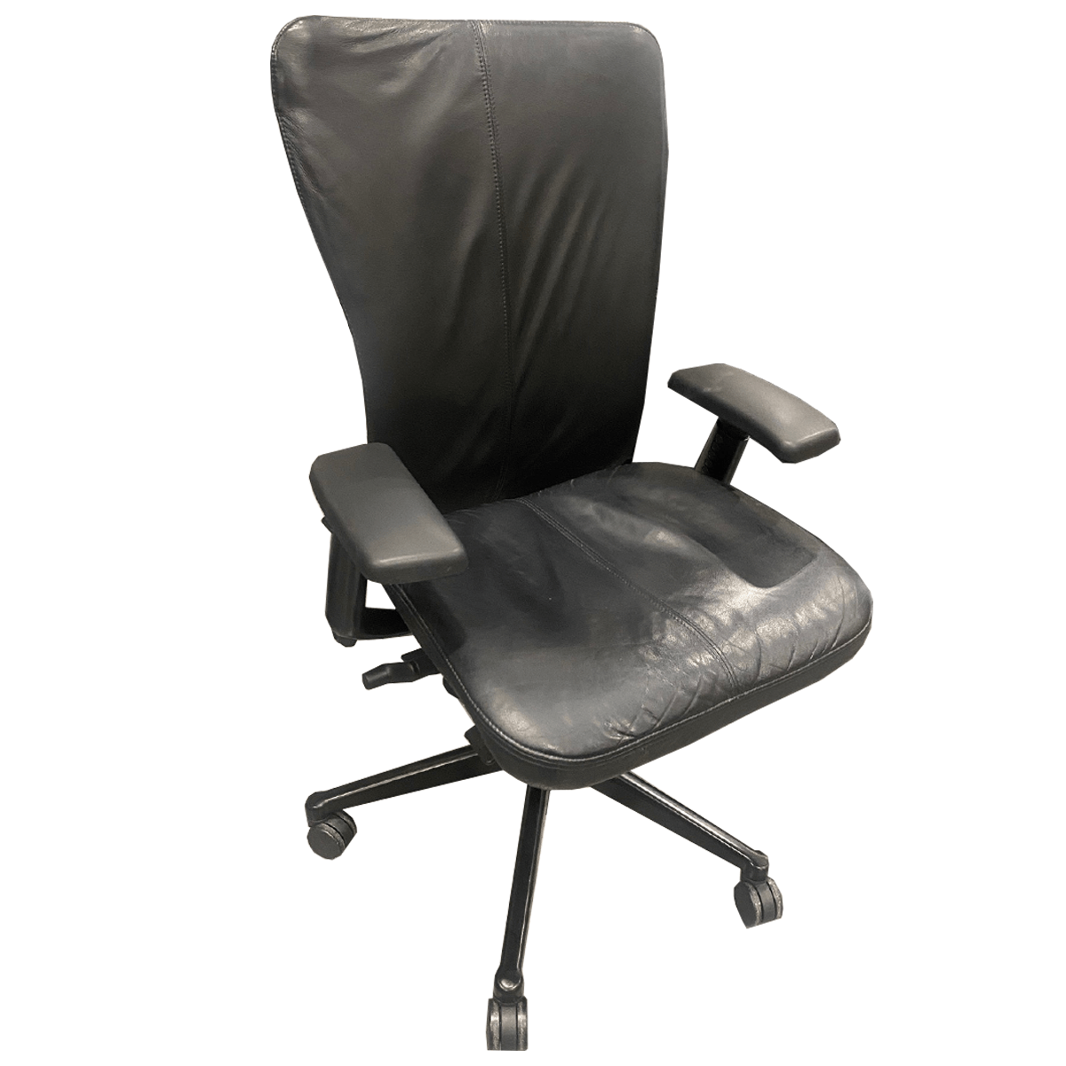 Haworth Zody Leather Conference Chair Office Furniture Plus Texas