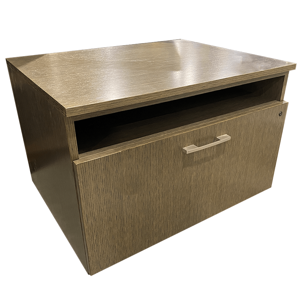 30" W JSI In Studio Teak Laminated Finish Office Furniture