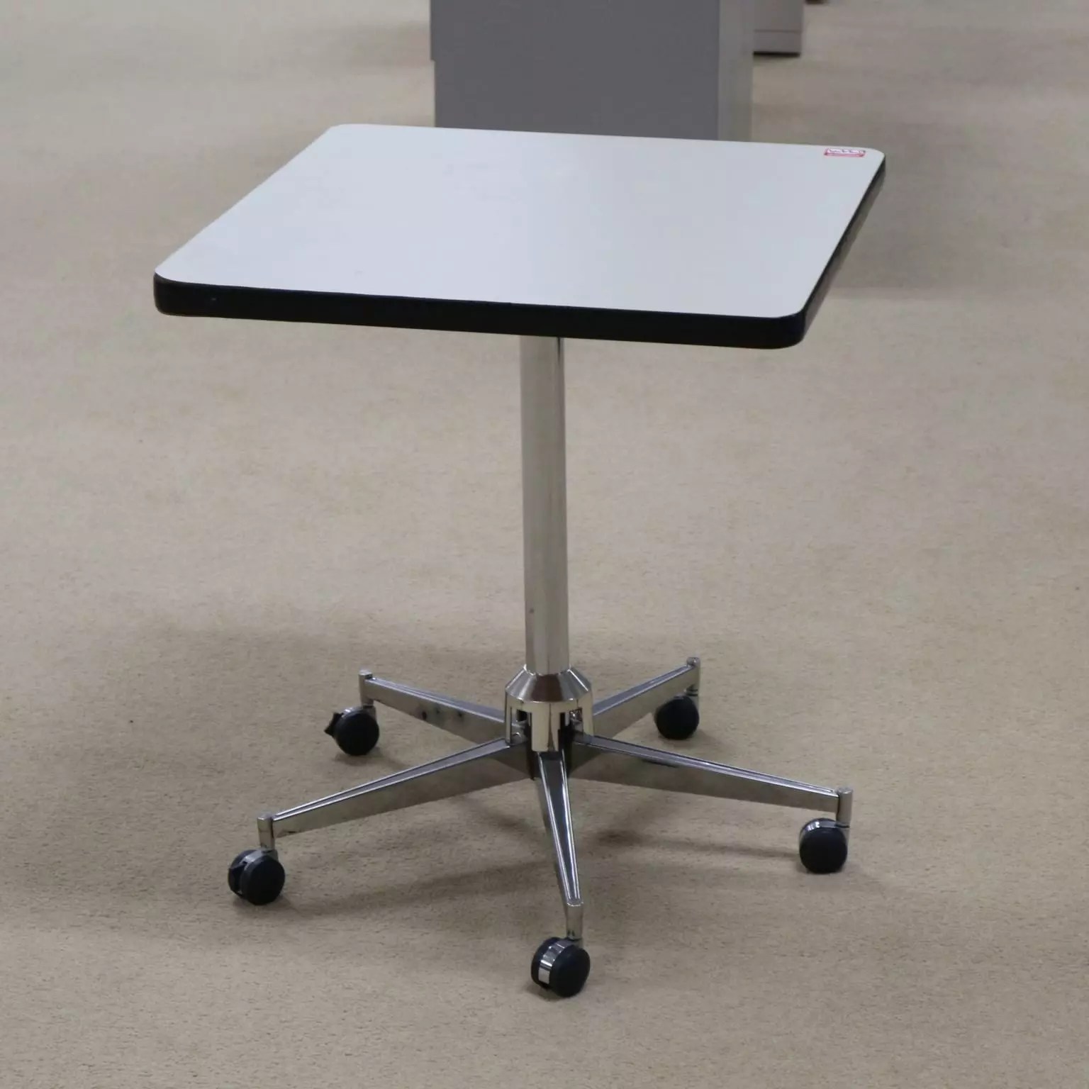 Square Table with Wheels Office Furniture Liquidations
