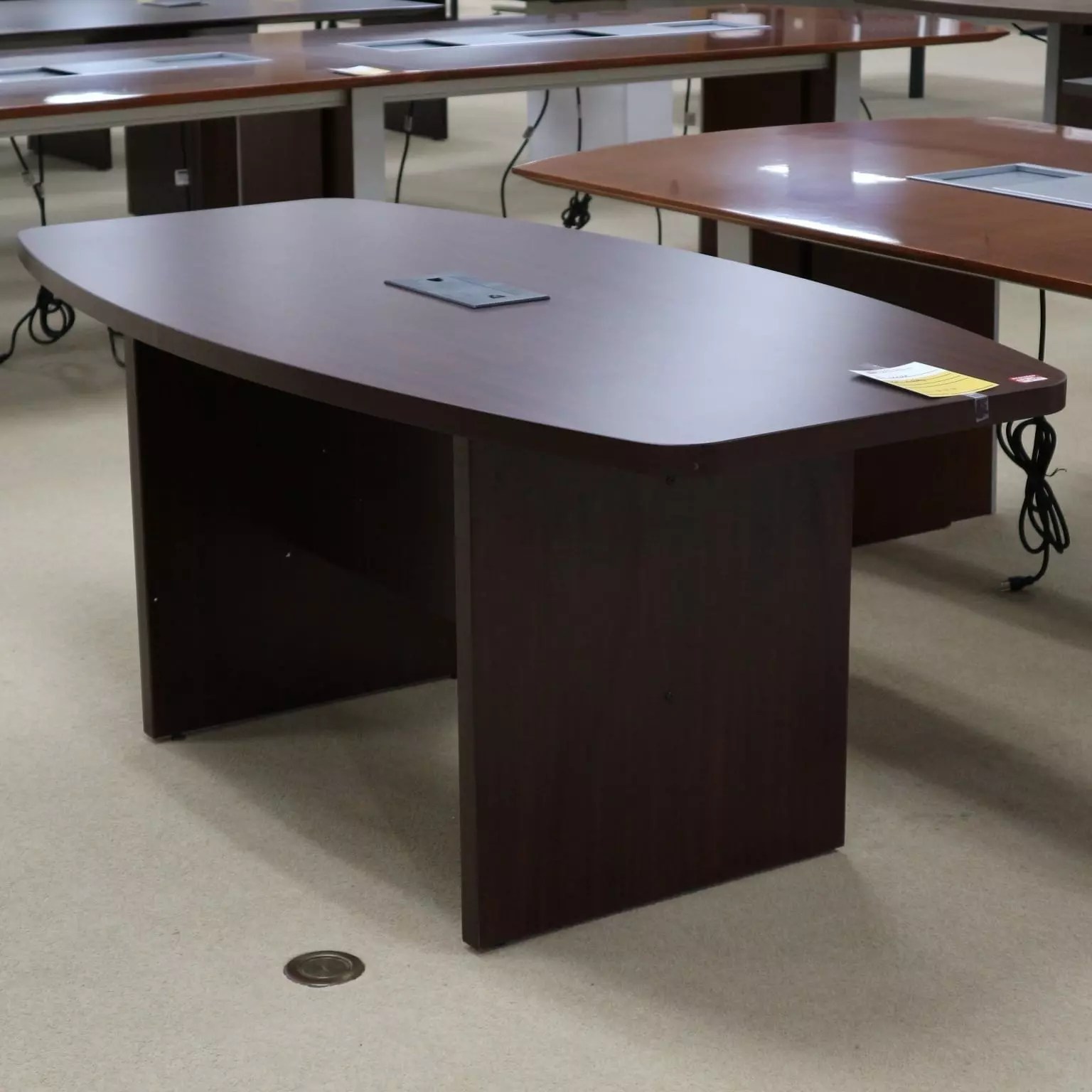 New 6 Ft 14 Ft Boat Shaped Conference Table Various Colors