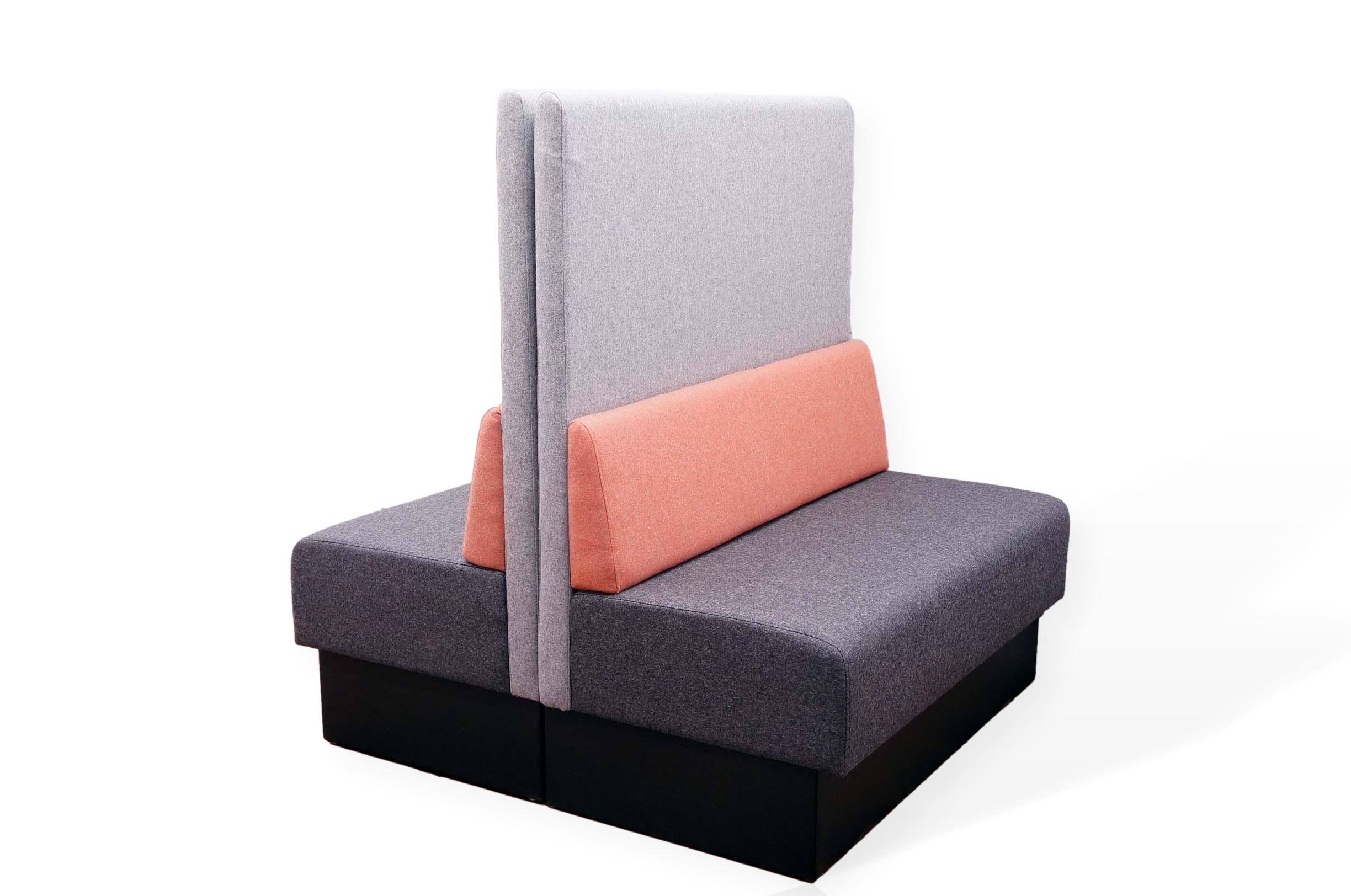 Hamilton Back To Back High Back Modular Sofa Office Resale