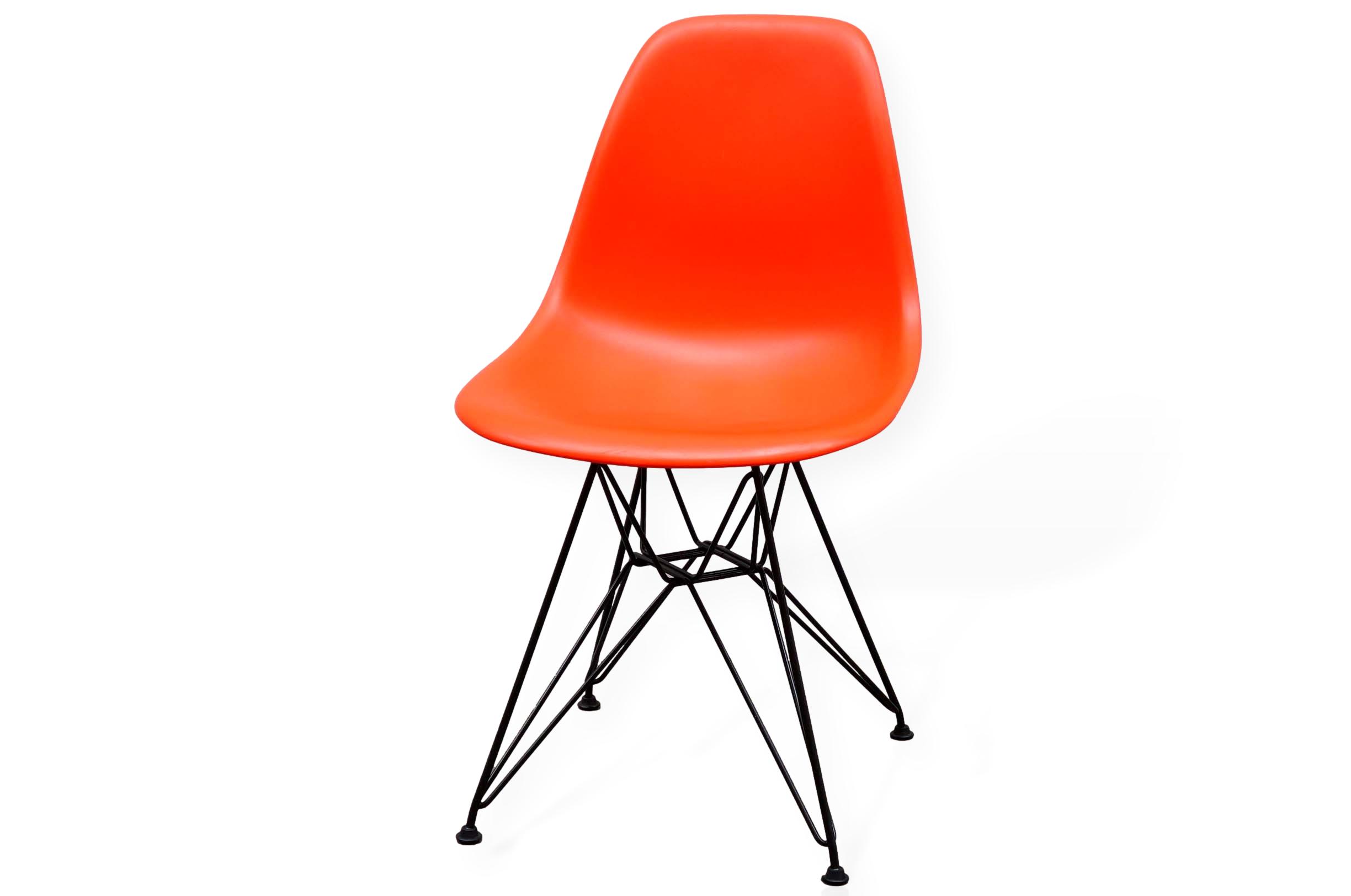 Vitra DSR Chair In Orange Office Resale