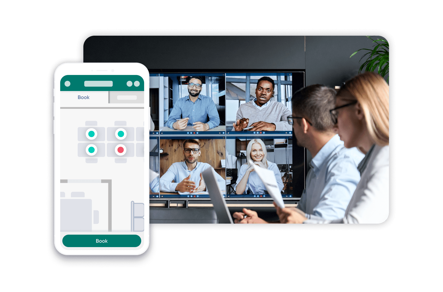 Hot Desking and Office Hoteling System OfficeRnD Hybrid