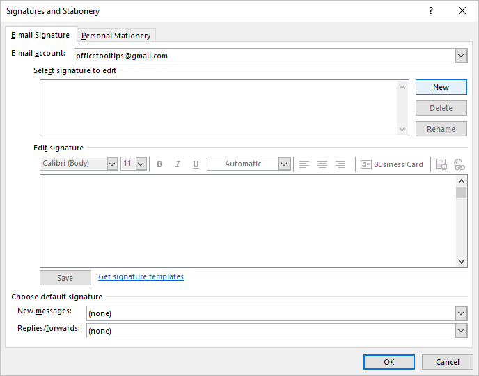 How to create and apply a Signature in Outlook for Microsoft 365