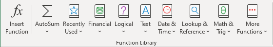 How to insert functions into formulas Microsoft Excel 365
