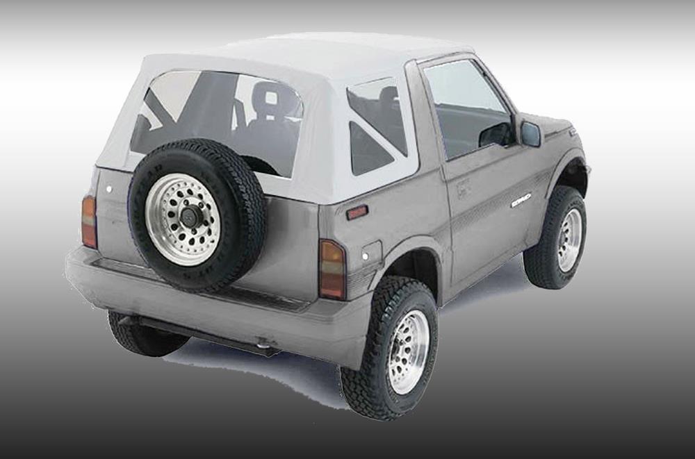Suzuki Vitara/Sidekick Soft Top White