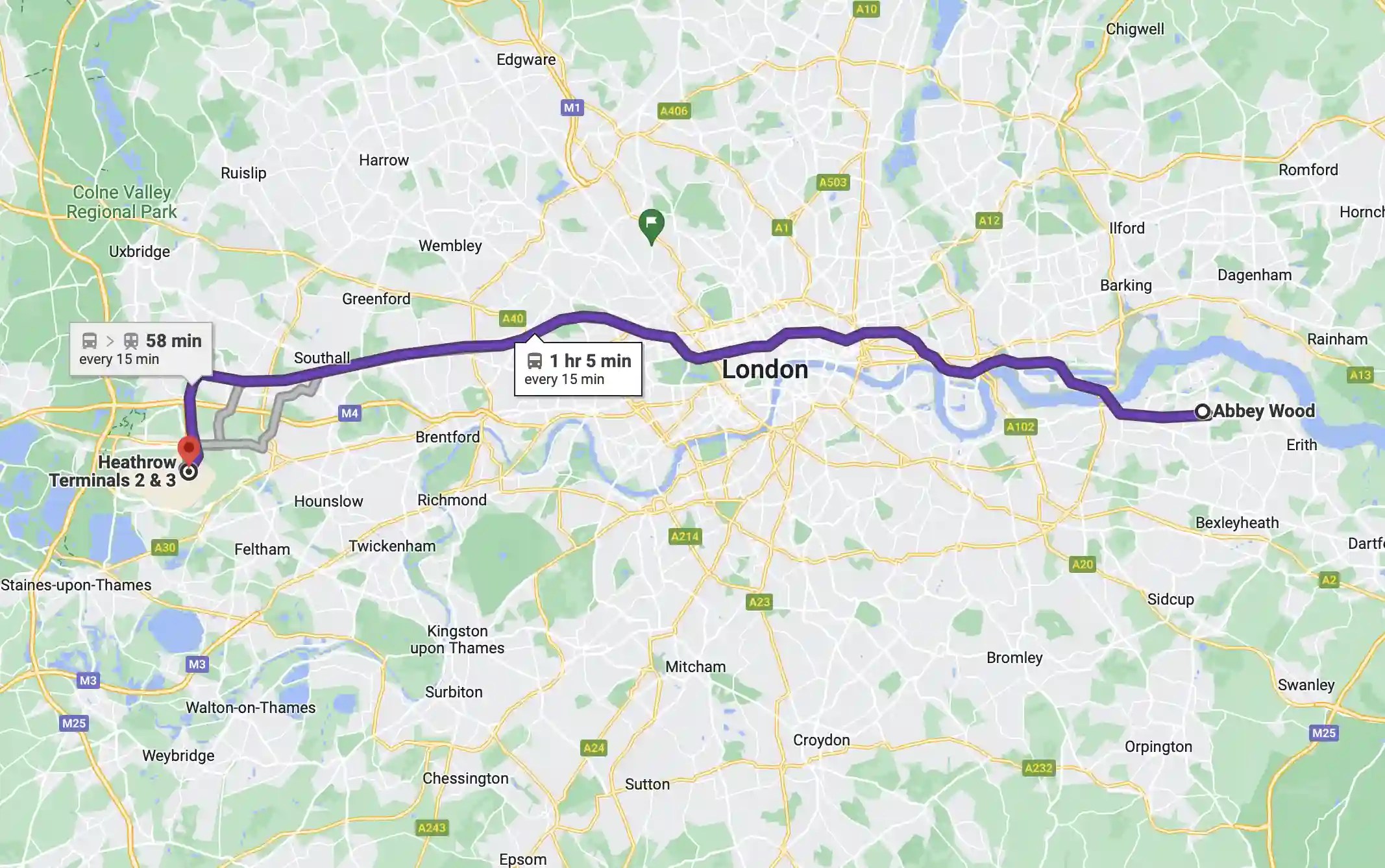 The Cheapest Way to Heathrow By Train