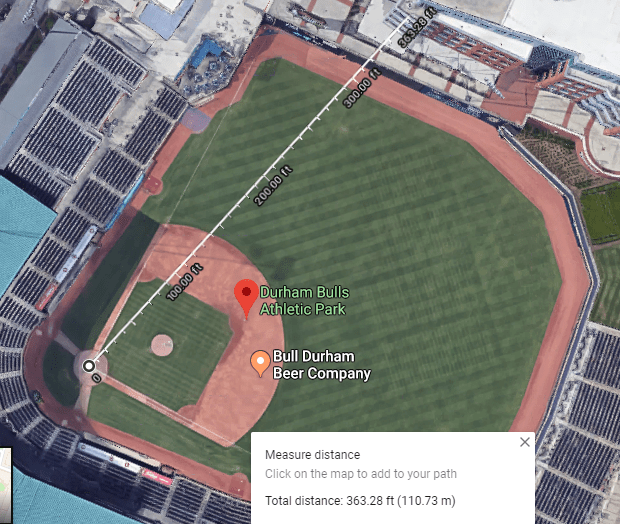 How Far Did Giancarlo Stanton Hit This Baseball? Off The Bench