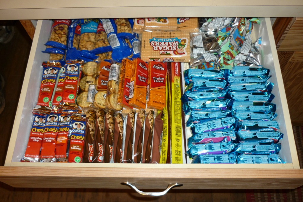 snack drawer Off the Cusp