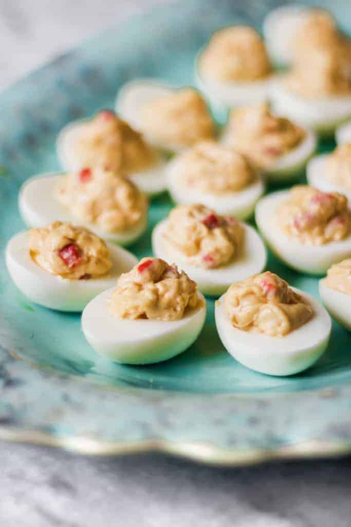 pimento cheese deviled eggs Off the Eaten Path
