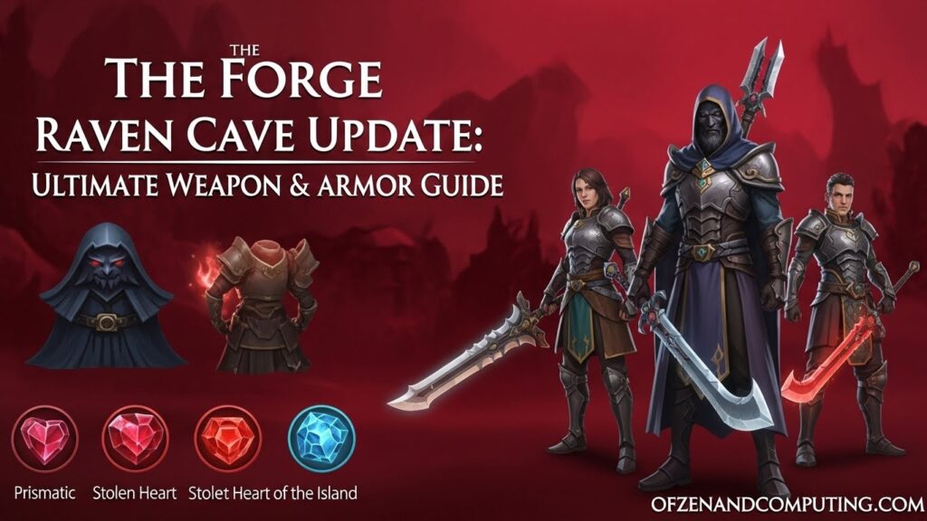 The Raven Cave Update (March 2026) Weapon & Armor Crafting Guide