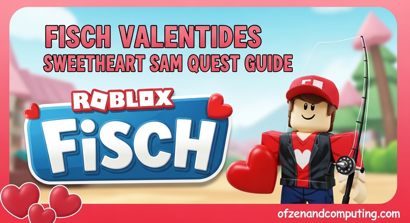 Fisch Valentides Sweetheart Sam Quest Guide March 2026 Complete