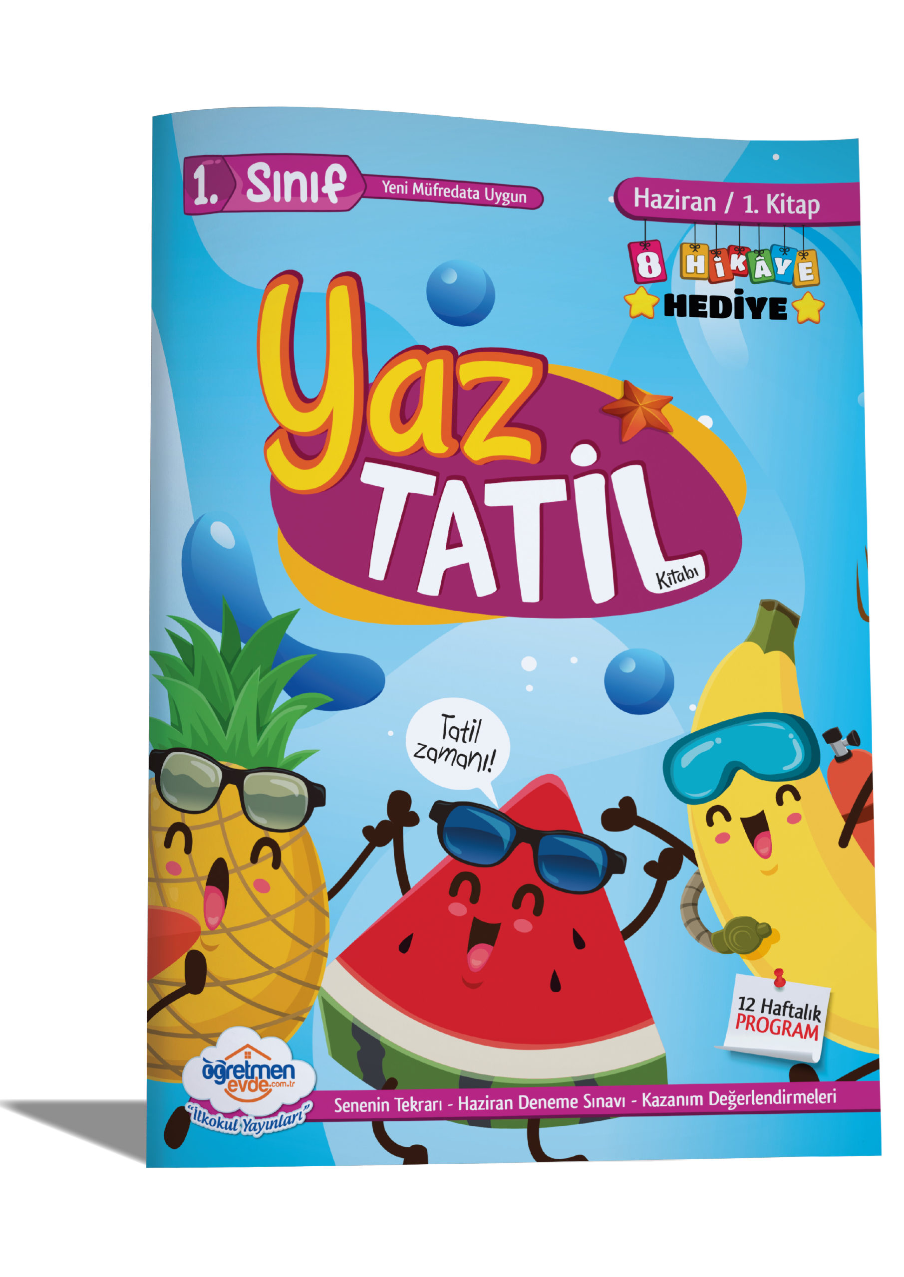 1. Sınıf Yaz Tatil Seti (2020) İncele Öğretmen Evde Resmi Satış Sitesi
