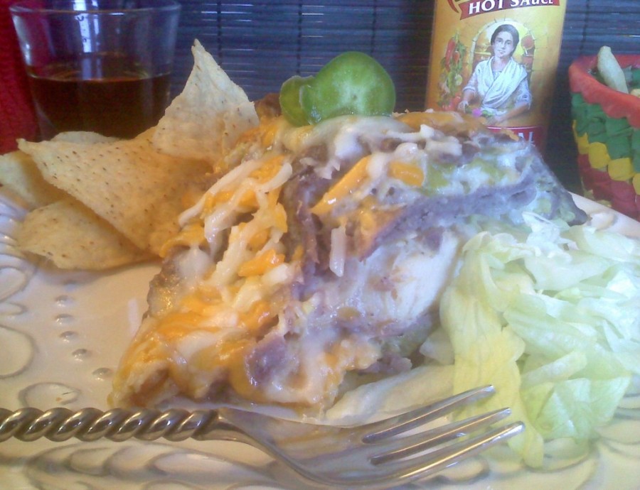 Blue Corn Bundt Enchiladas! Oh Bite It