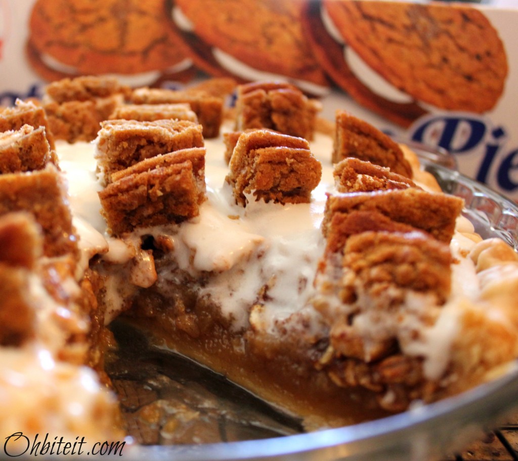 Oatmeal Cream Pie! Oh Bite It