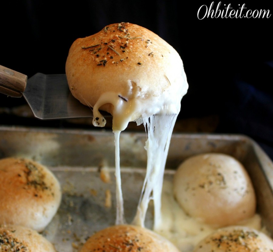 Cheesy Biscuit Bombs! Oh Bite It