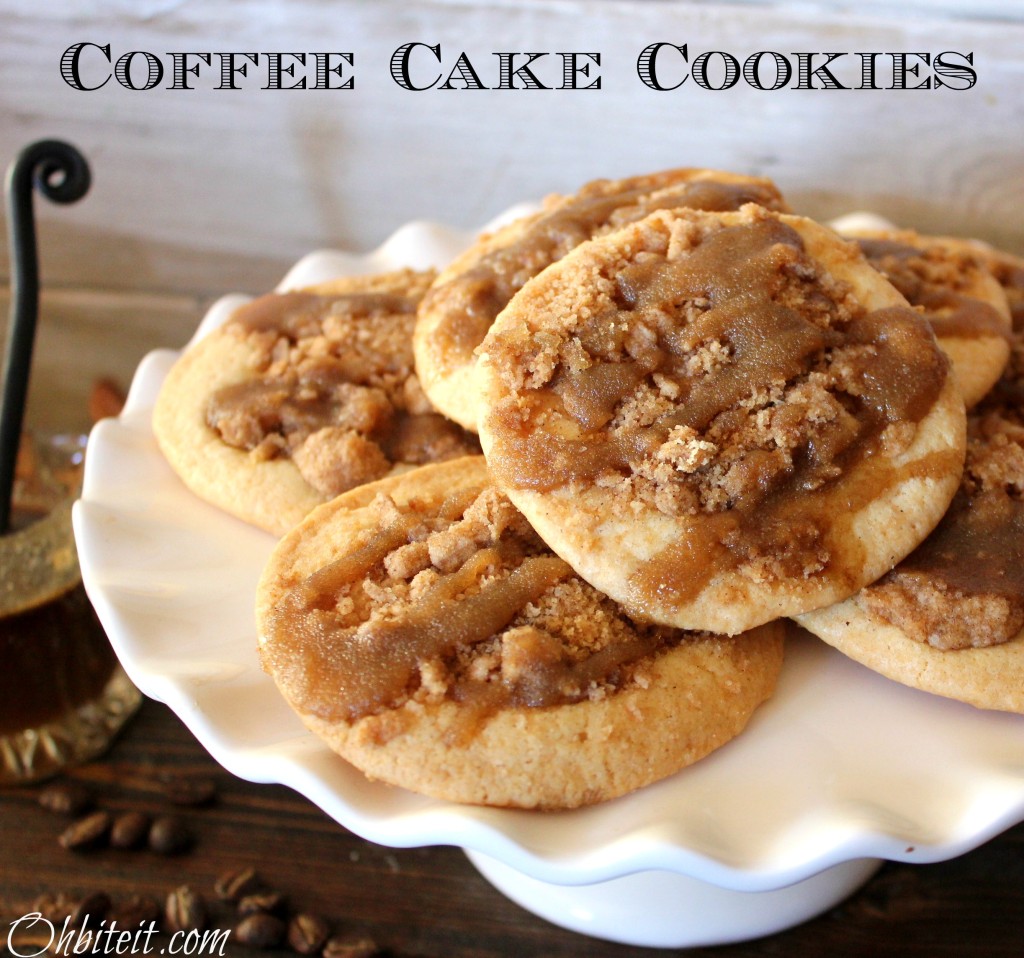 Coffee Cake Cookies! Oh Bite It