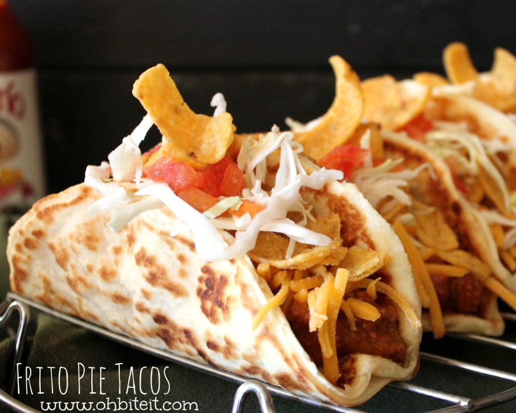 Frito Pie Tacos! Oh Bite It