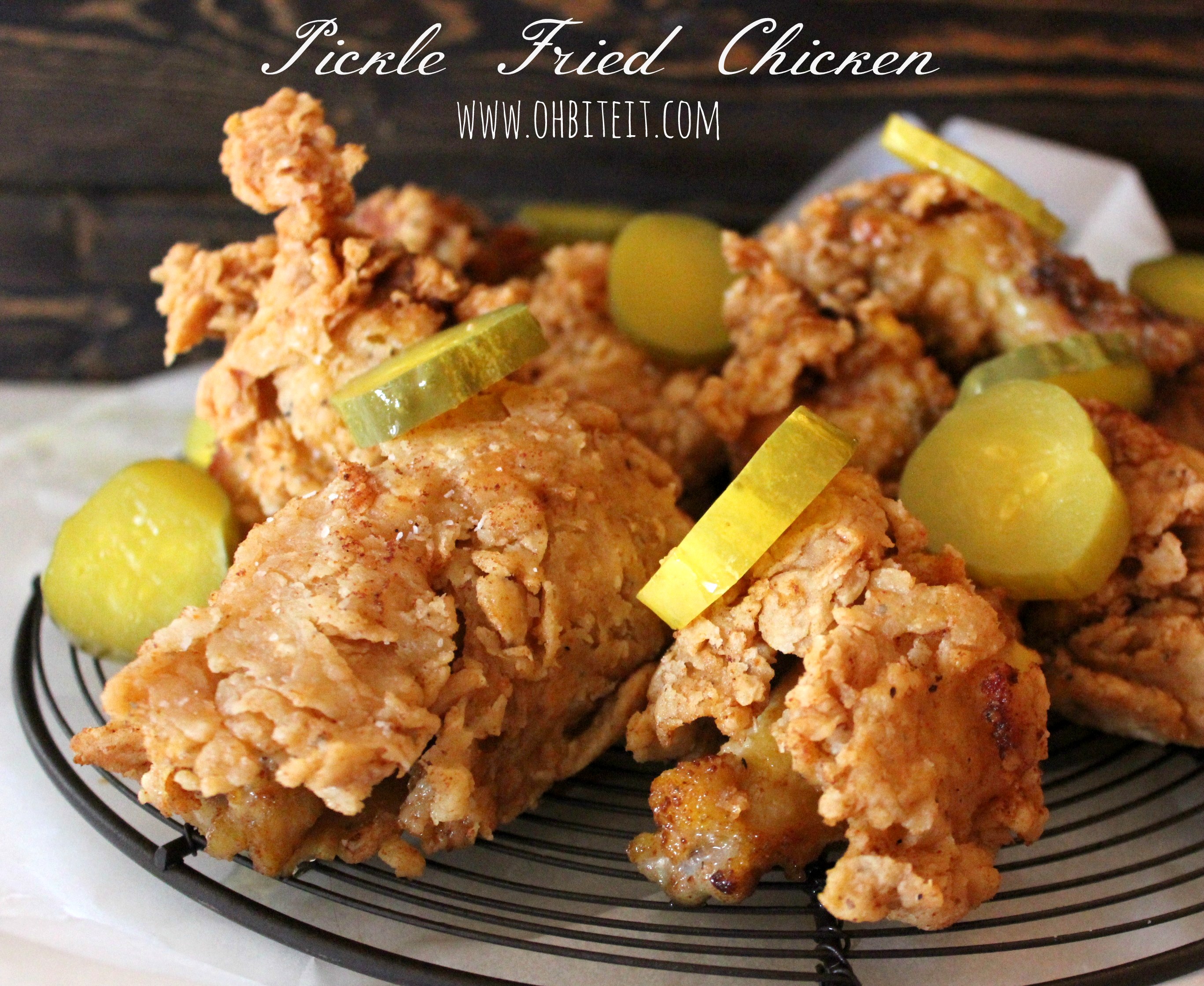 Pickle Fried Chicken! Oh Bite It