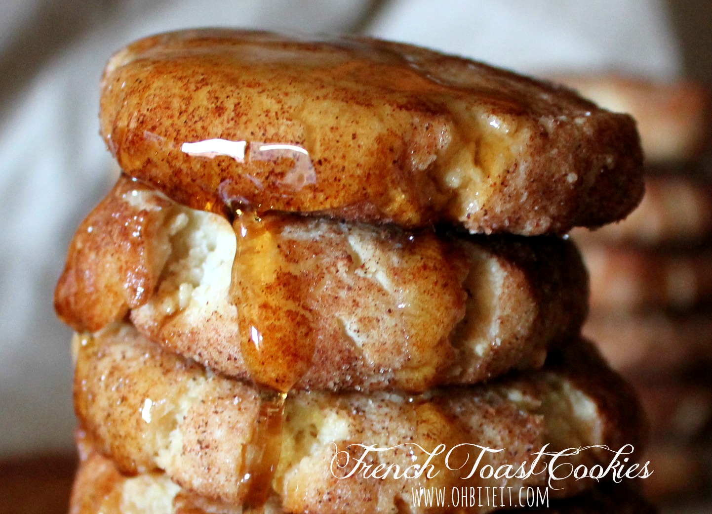 French Toast Cookies! Oh Bite It