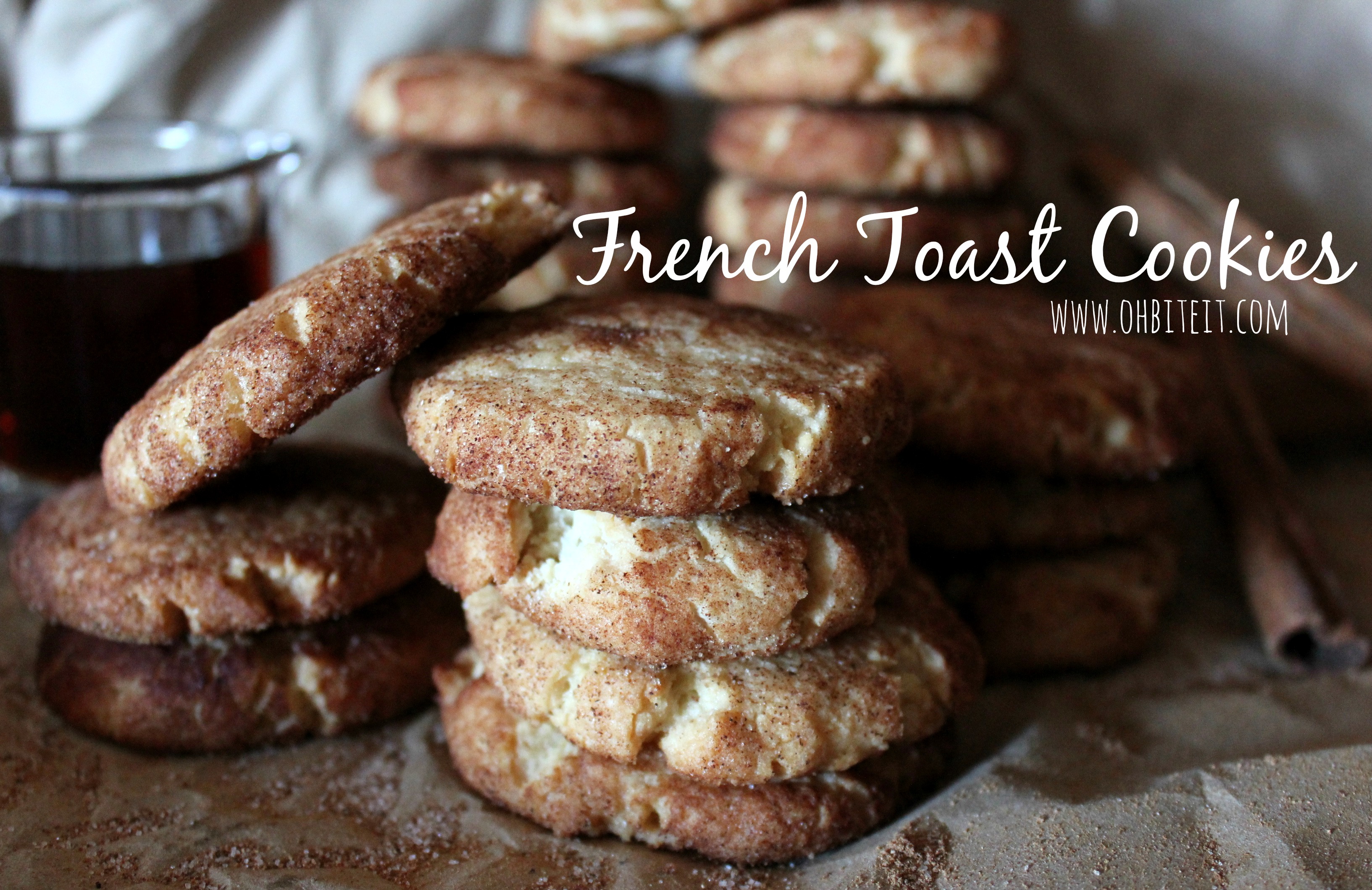 French Toast Cookies! Oh Bite It