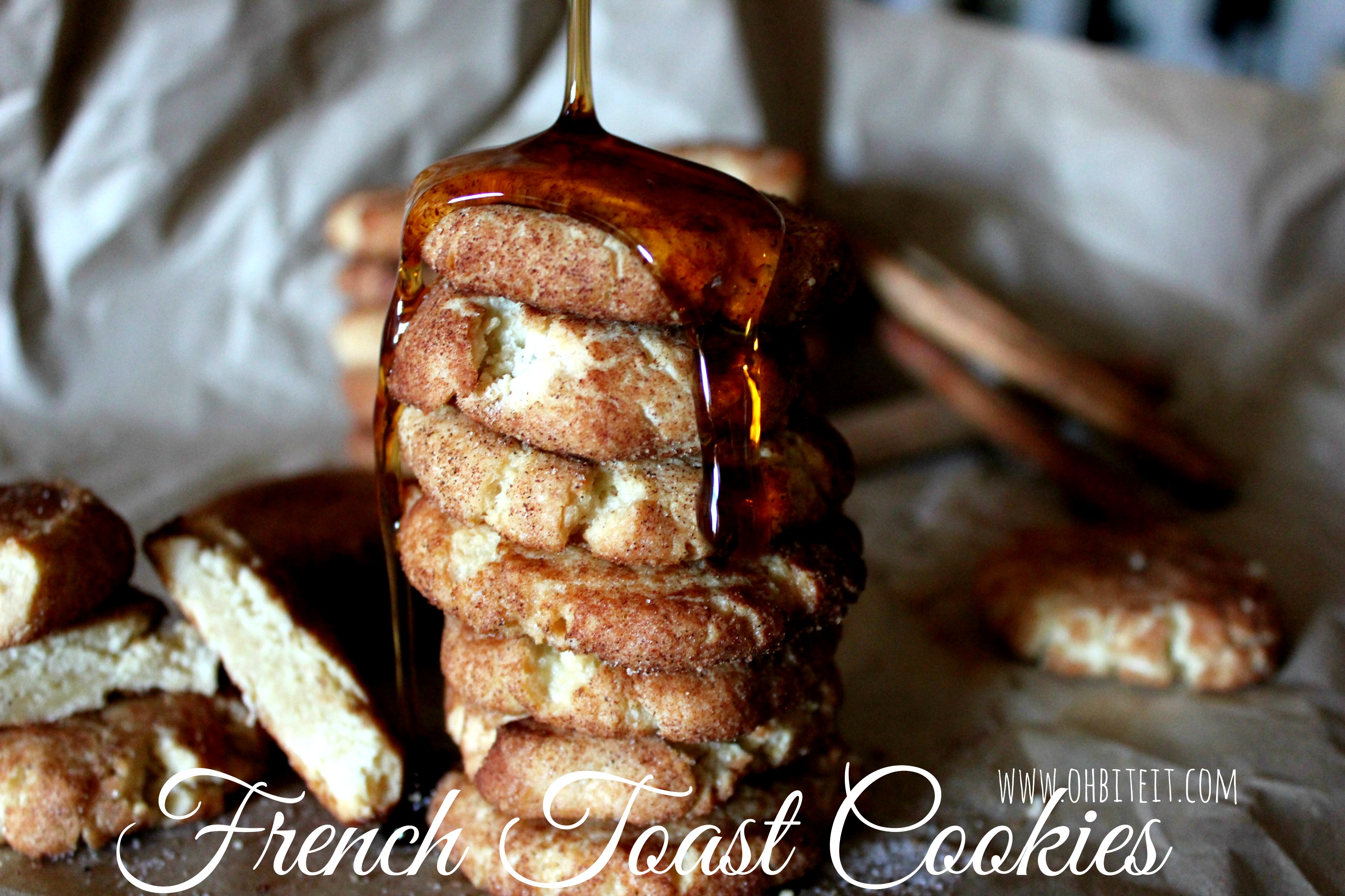 French Toast Cookies! Oh Bite It