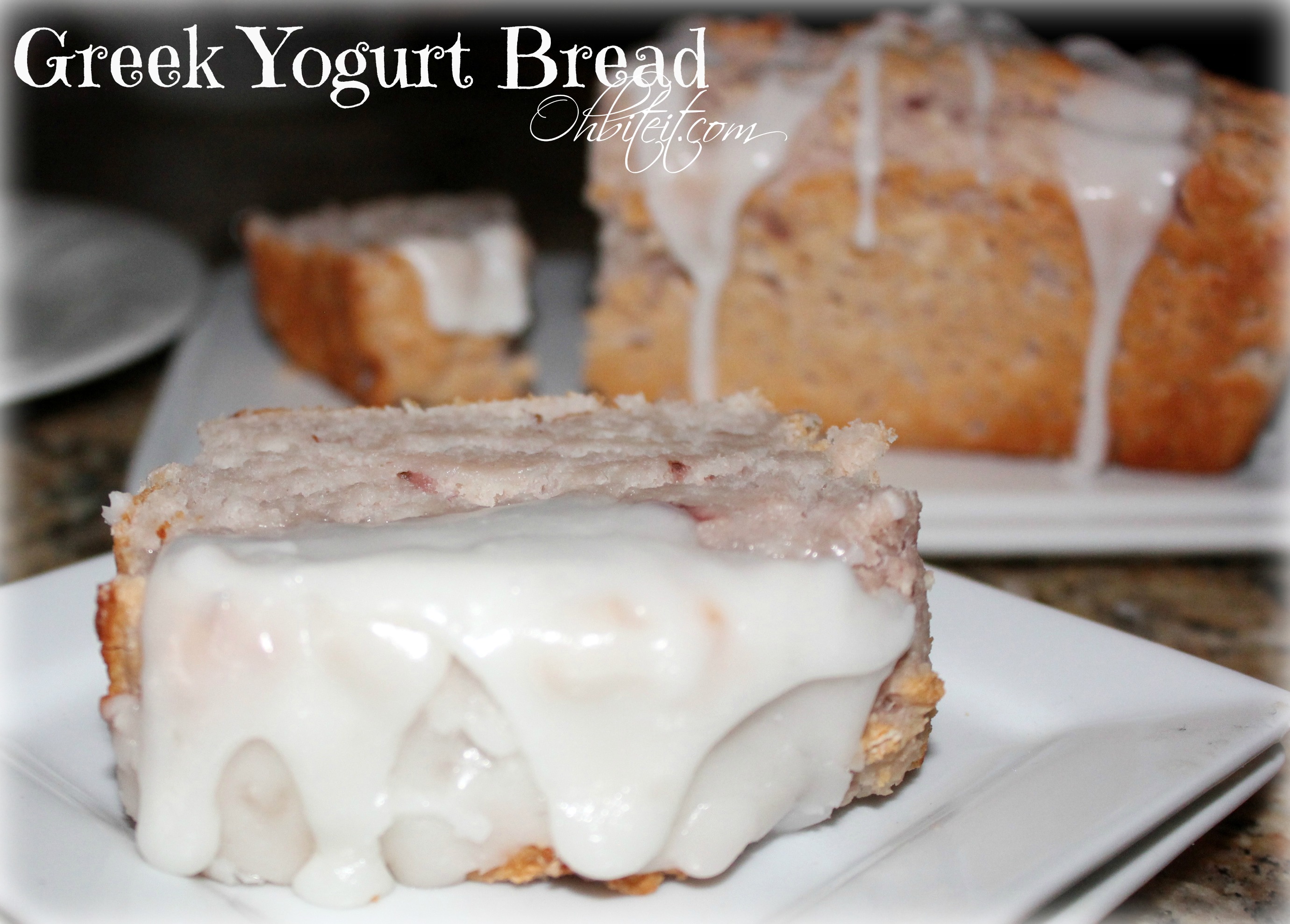 Greek Yogurt Bread! {2 ingredients} Oh Bite It