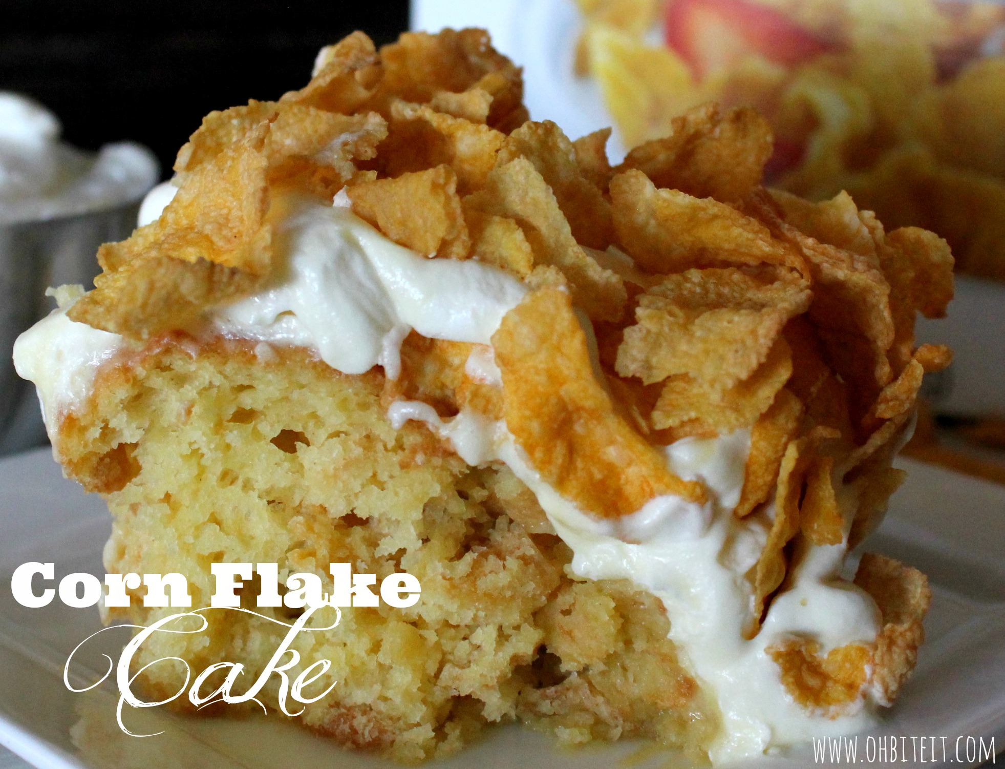 Cornflake Cake! Oh Bite It