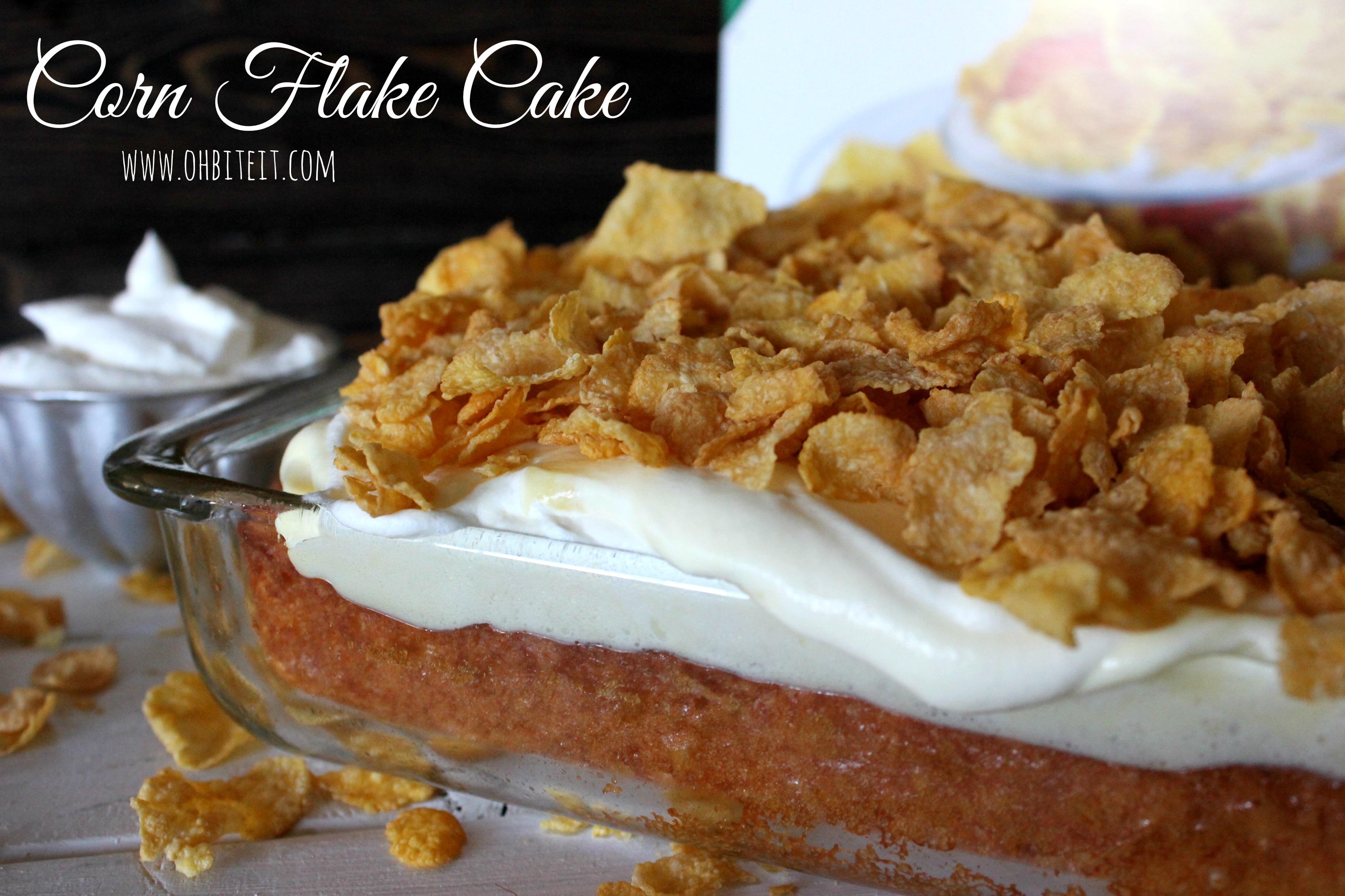 Cornflake Cake! Oh Bite It