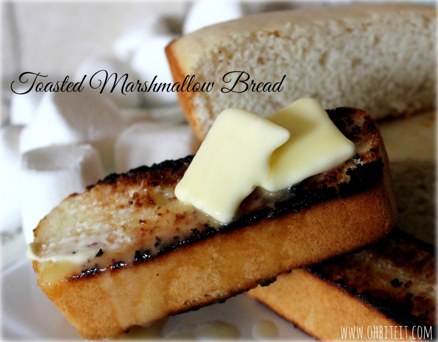 Toasted Marshmallow Bread! Oh Bite It