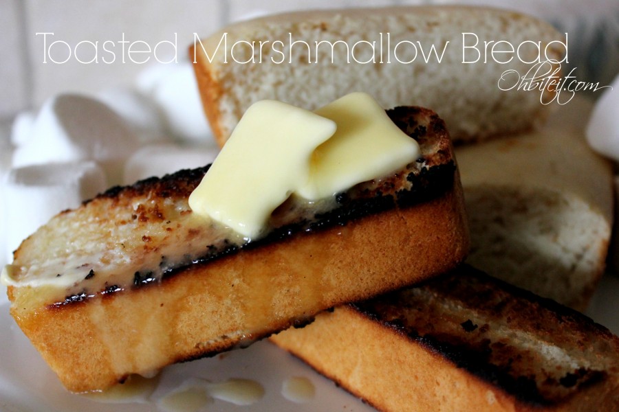Toasted Marshmallow Bread! Oh Bite It