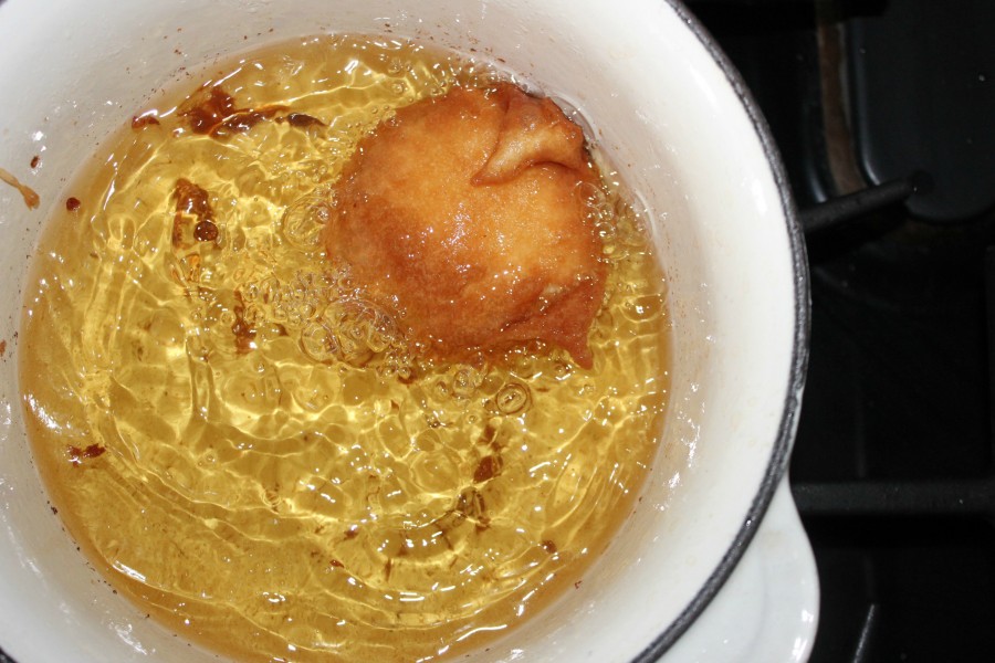 Pancake Fried Sausage Patties! Oh Bite It