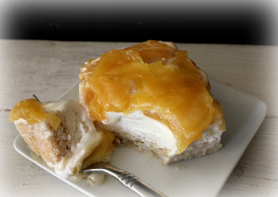 Sugar Cookie Ice Cream Lemon Bars! Oh Bite It