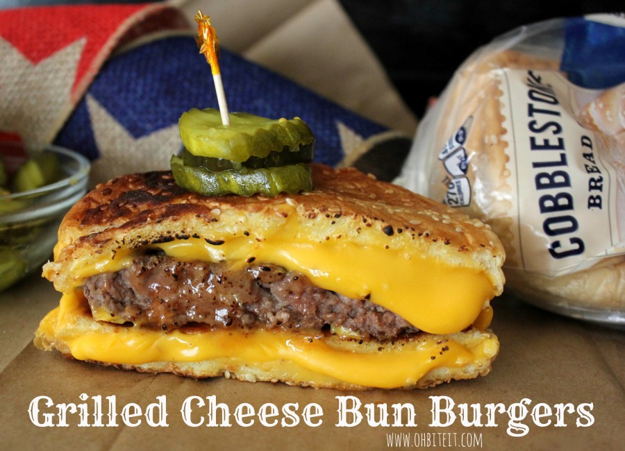 'Grilled Cheese Bun' Burgers! Oh Bite It