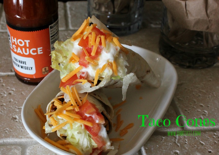 Taco Cones! Oh Bite It