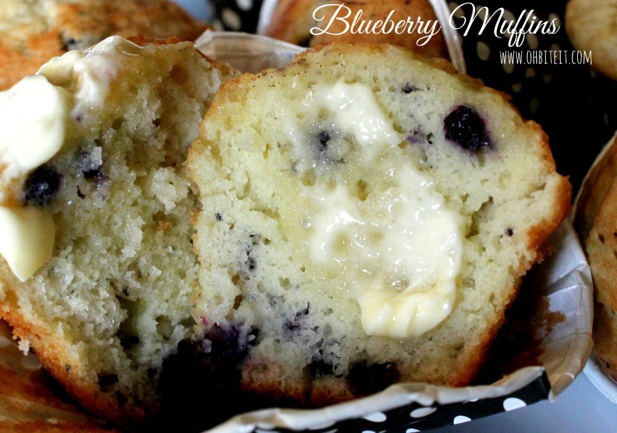 Krusteaz Blueberry Muffins…for YOU! Oh Bite It