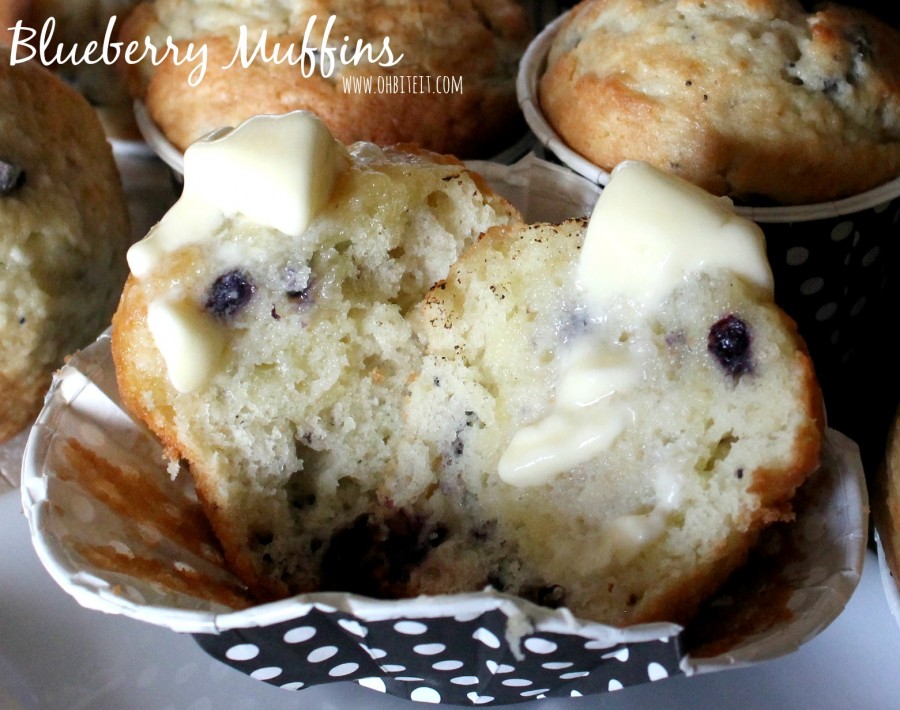 Krusteaz Blueberry Muffins…for YOU! Oh Bite It