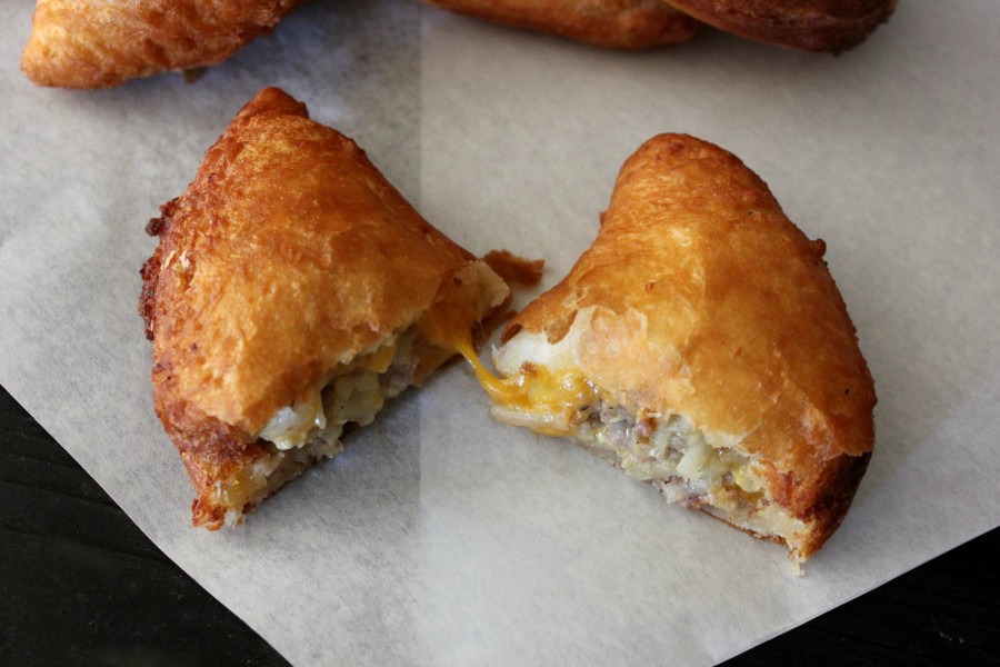 Deep Fried Breakfast! Oh Bite It